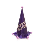 کلاه تولد بلند متالایز شیطونکی